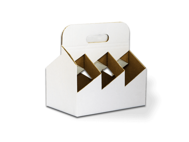 Ace Corrugated cardboad wine box